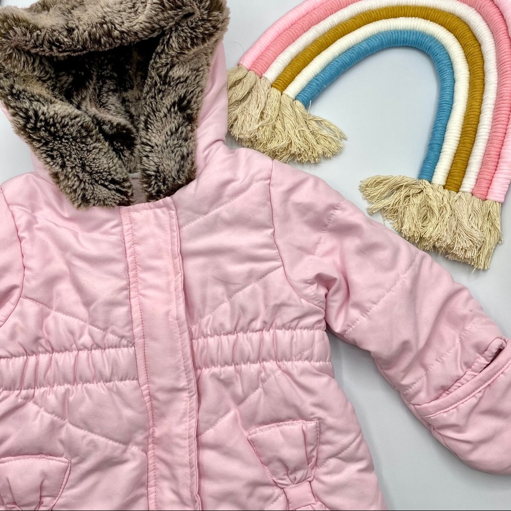 First Impressions | Baby Pink Snowsuit